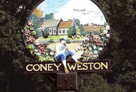 Hand painted kitchen Coney Weston Coney Weston