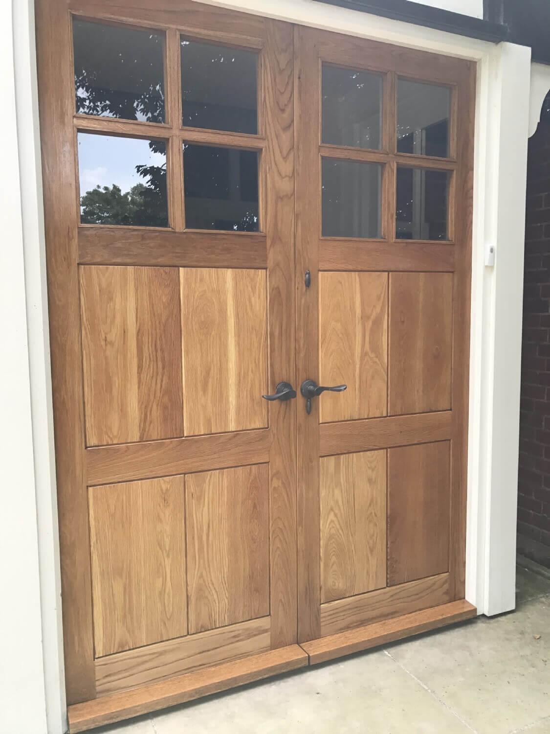 Oak door renovation Brundall Norfolk
