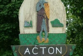 Hand painted kitchen Acton near Sudbury Suffolk